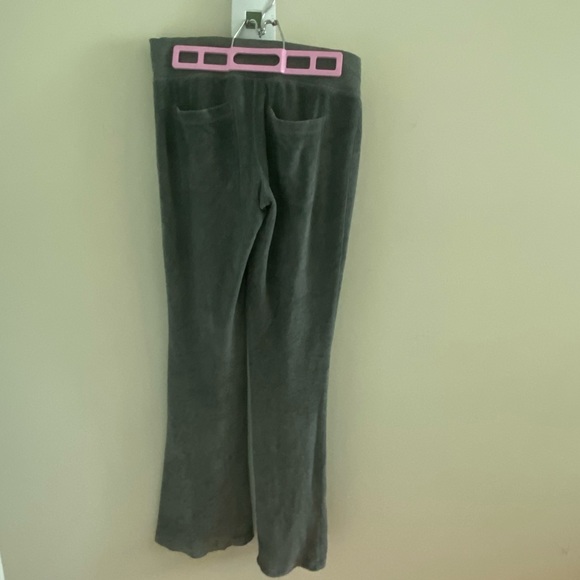 VS PINK Grey Velour Trackpants - Picture 4 of 7